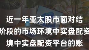 近一年亚太股市面对结构性行情阶段的市场环境中实盘配资平台的账